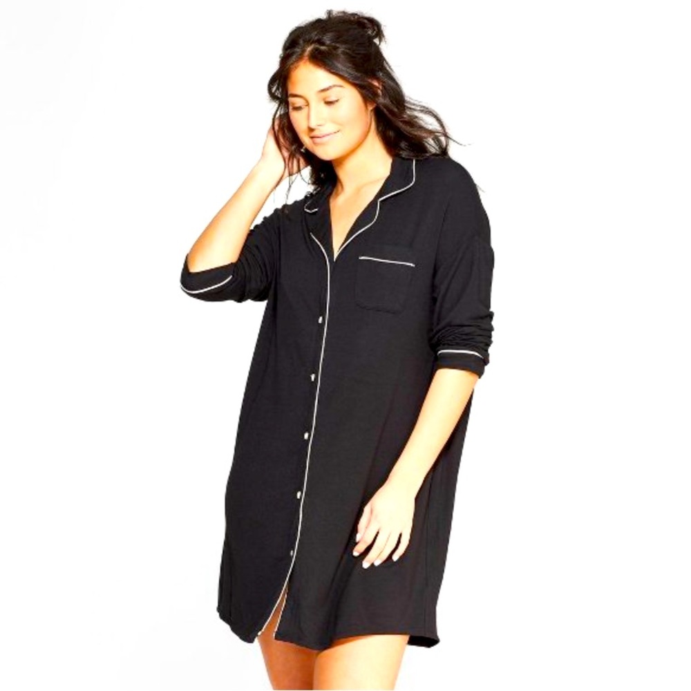 3/$25 Notch Collar NightGown - Stars Above™ Size XXL